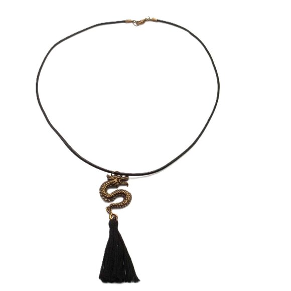 Handcrafted Asian Dragon Necklace - Picture 4 of 6